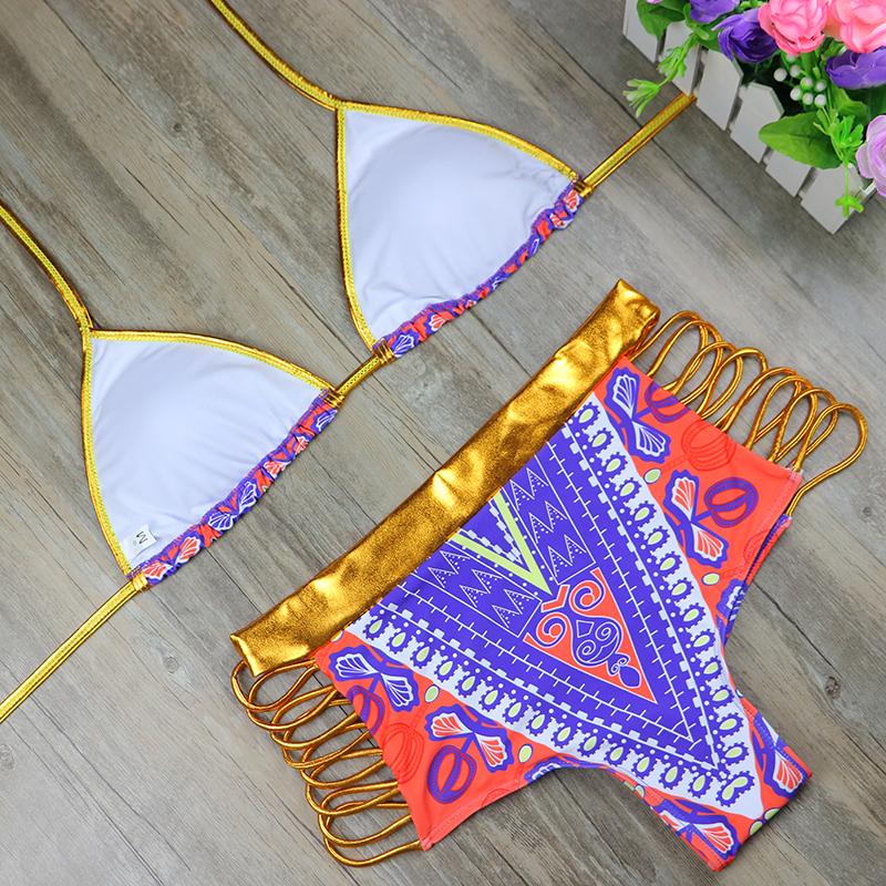 Abeni High Waist Bikini Set