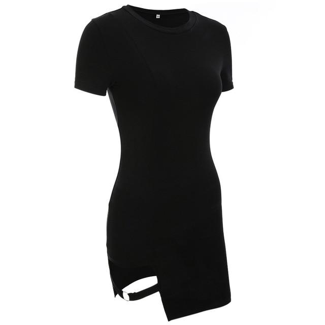 Annarelle Thigh Strapped Mini Dress