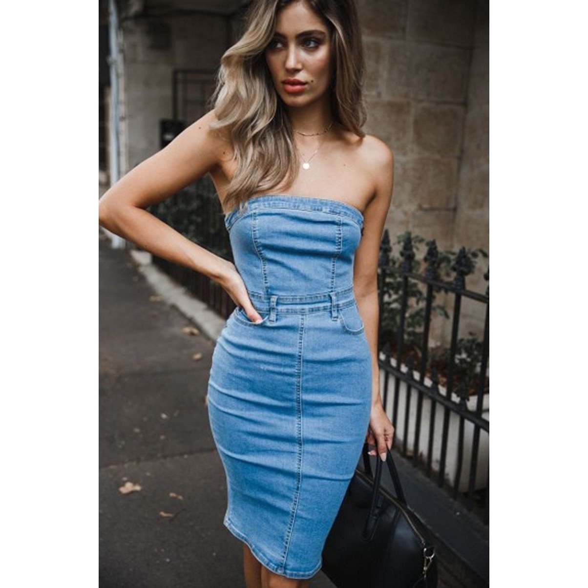 Bailey Denim Mini Dress