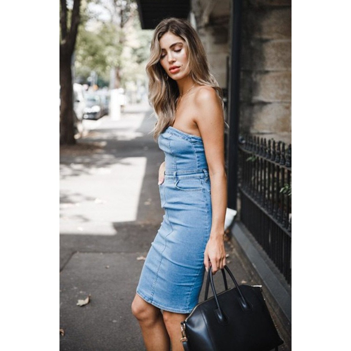 Bailey Denim Mini Dress