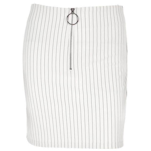 Charlize Stripe Skirt