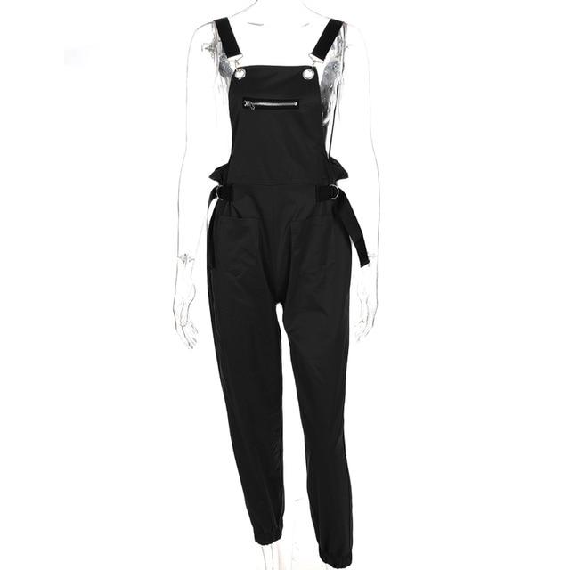 Crystal Adjustable Waist Overall