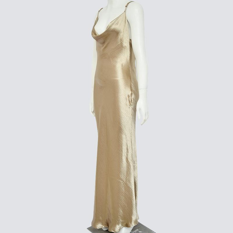 Aviance Satin Maxi Dress