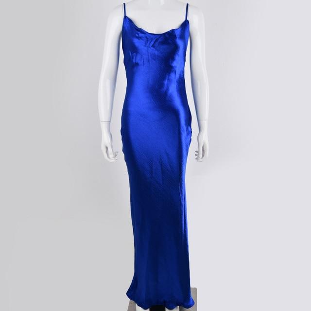 Aviance Satin Maxi Dress