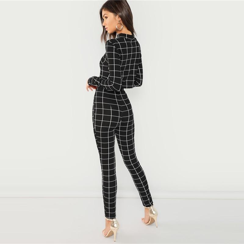 Lisana Plaid Set