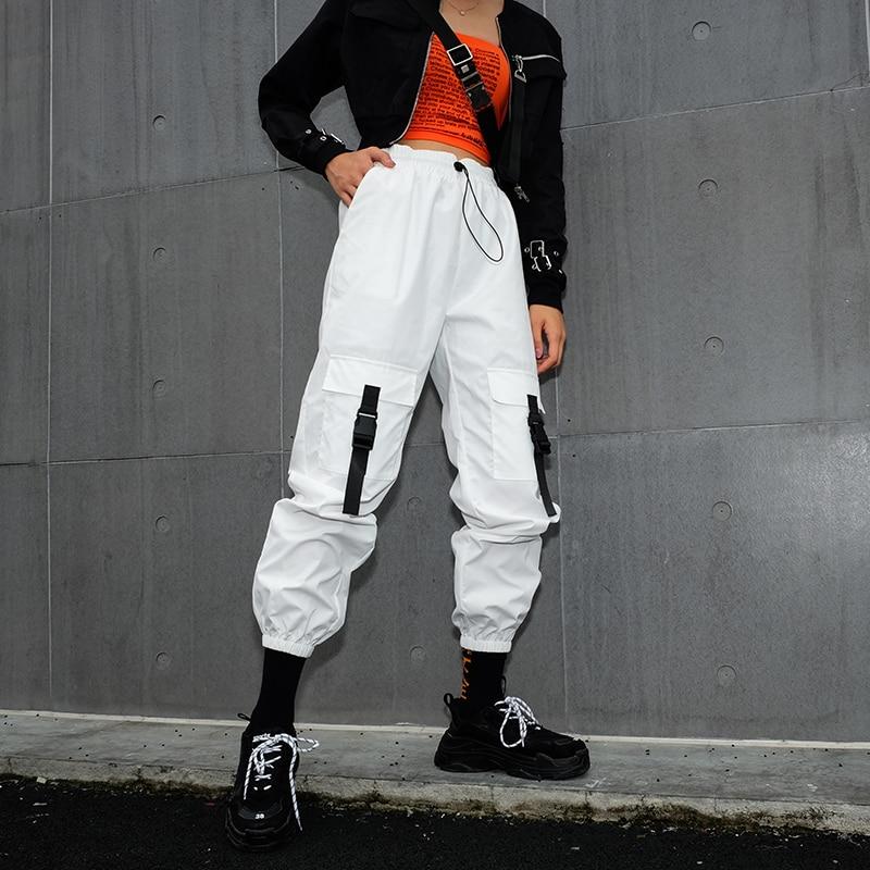 Carmen Drawstring Loose Cargo Pants