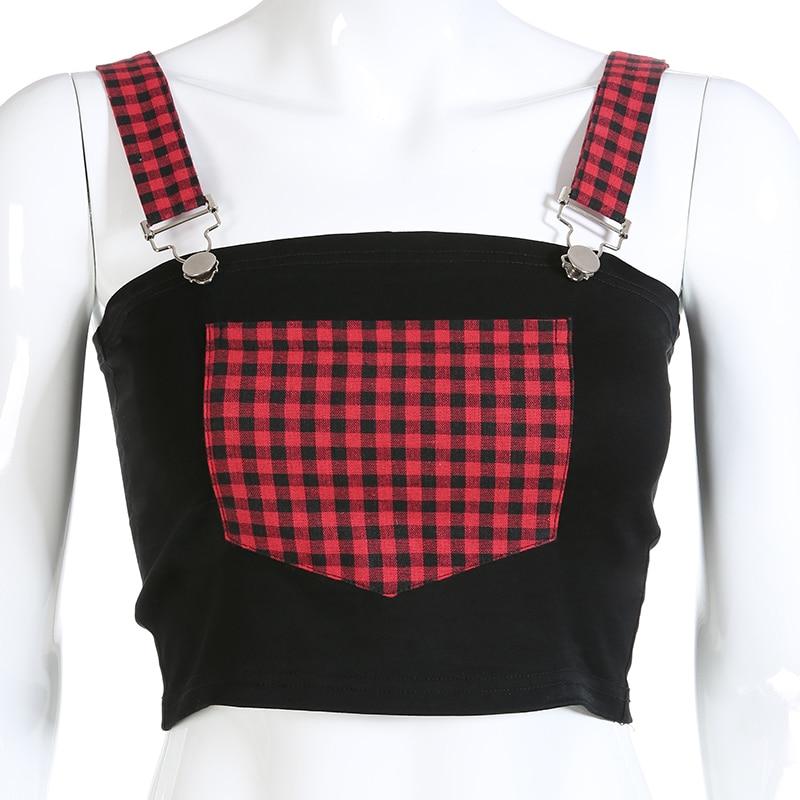 Bambi Plaid Tank Top