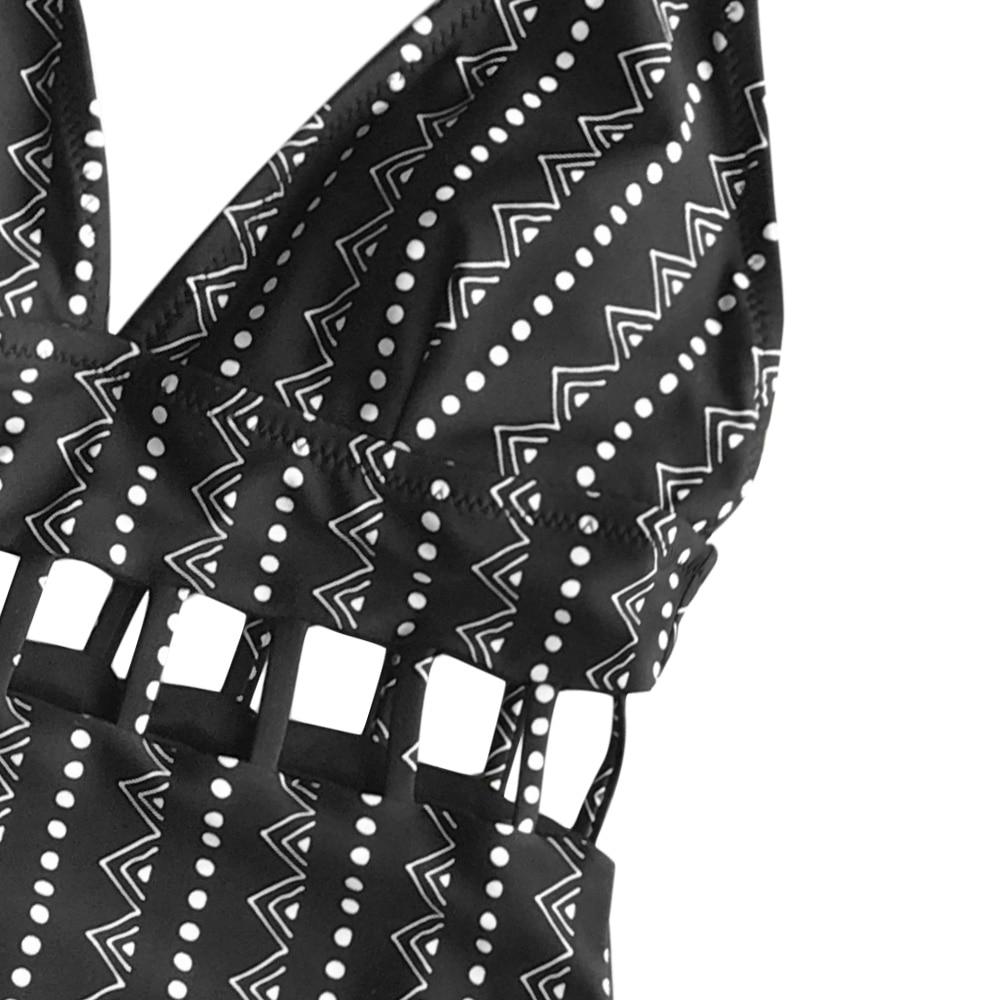 Tropic Black One Piece Swimsuit