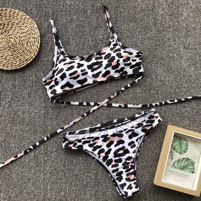 She's A Leopard Bikini Set