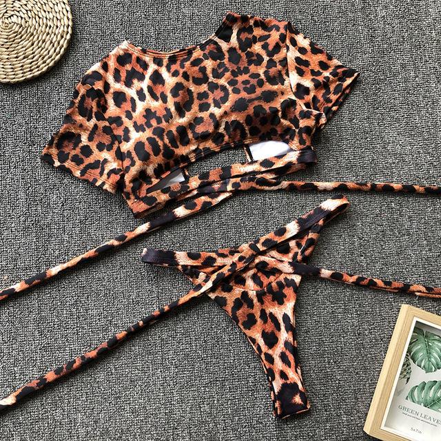 Anastasia Strappy Thong Bikini Set