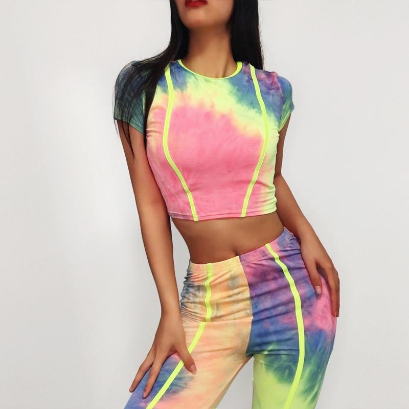 Minnie Tie Dye Two Piece Set